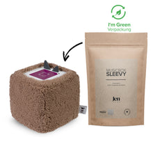 Laden Sie das Bild in den Galerie-Viewer, Musikbox SLEEVY Stretch, Teddy Caramel, Schutzbezug für die Toniebox