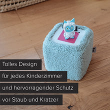 Laden Sie das Bild in den Galerie-Viewer, Musikbox SLEEVY TEDDY Dusty Mint Stretch, Schutzbezug für die Toniebox