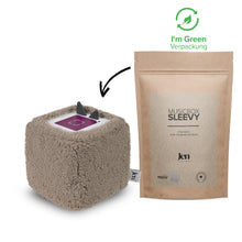 Laden Sie das Bild in den Galerie-Viewer, Musikbox SLEEVY Stretch, Teddy Nuts & Creme, Schutzbezug für die Toniebox