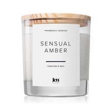 Laden Sie das Bild in den Galerie-Viewer, JenLiving® SENSUAL AMBER Fragrance Candle