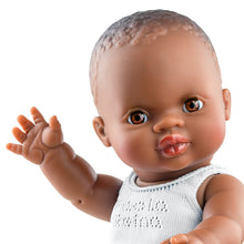 Laden Sie das Bild in den Galerie-Viewer, Paola Reina Gordi Puppe African Girl, 34 cm aus Vinyl