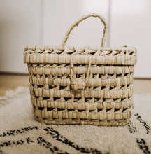 Laden Sie das Bild in den Galerie-Viewer, aufbewahrungskorb palmblatt, palmblatt korb