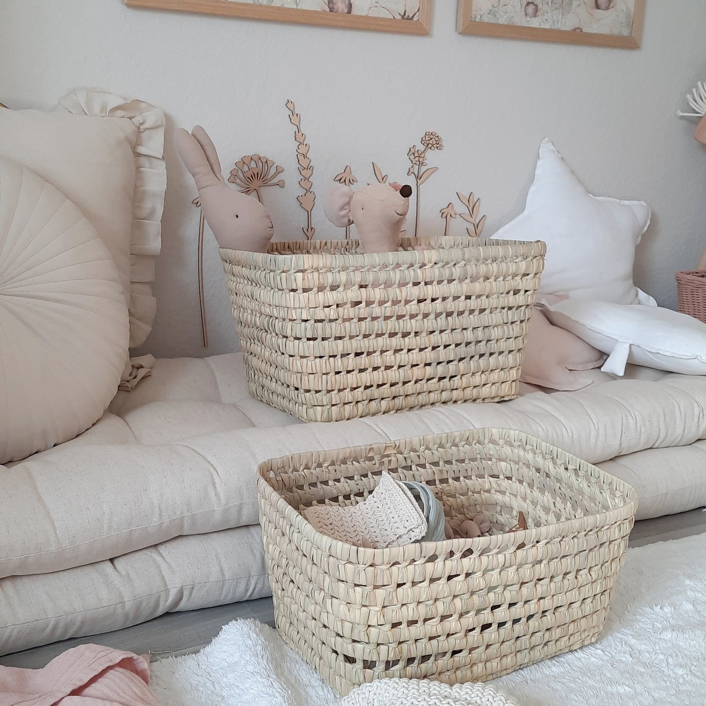 JenLiving® Aufbewahrungsboxen NALY 3er Set