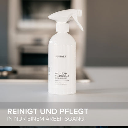 Oberflächen Glanzreiniger für kratzempfindliche Arbeitsplatten, junali oberflächen glanzreiniger