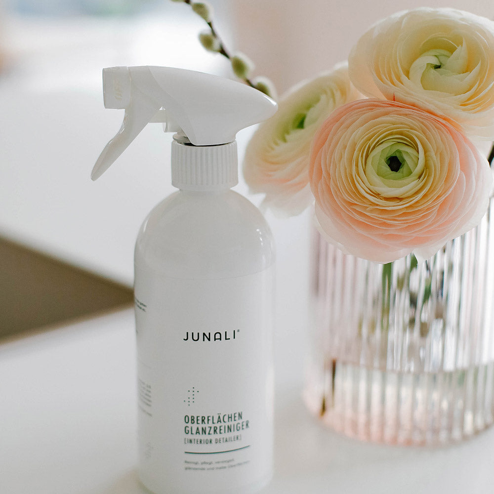 JUNALI® Oberflächen Glanzreiniger - 2x 500 ml Sparset
