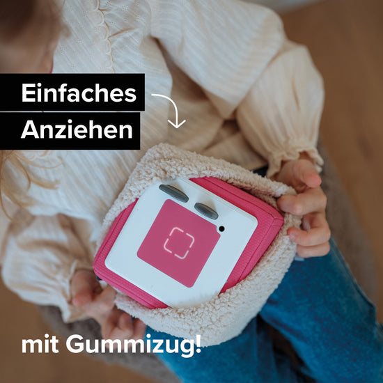 Toniebox Bezug aus Teddy-Stoff mit Gummizug