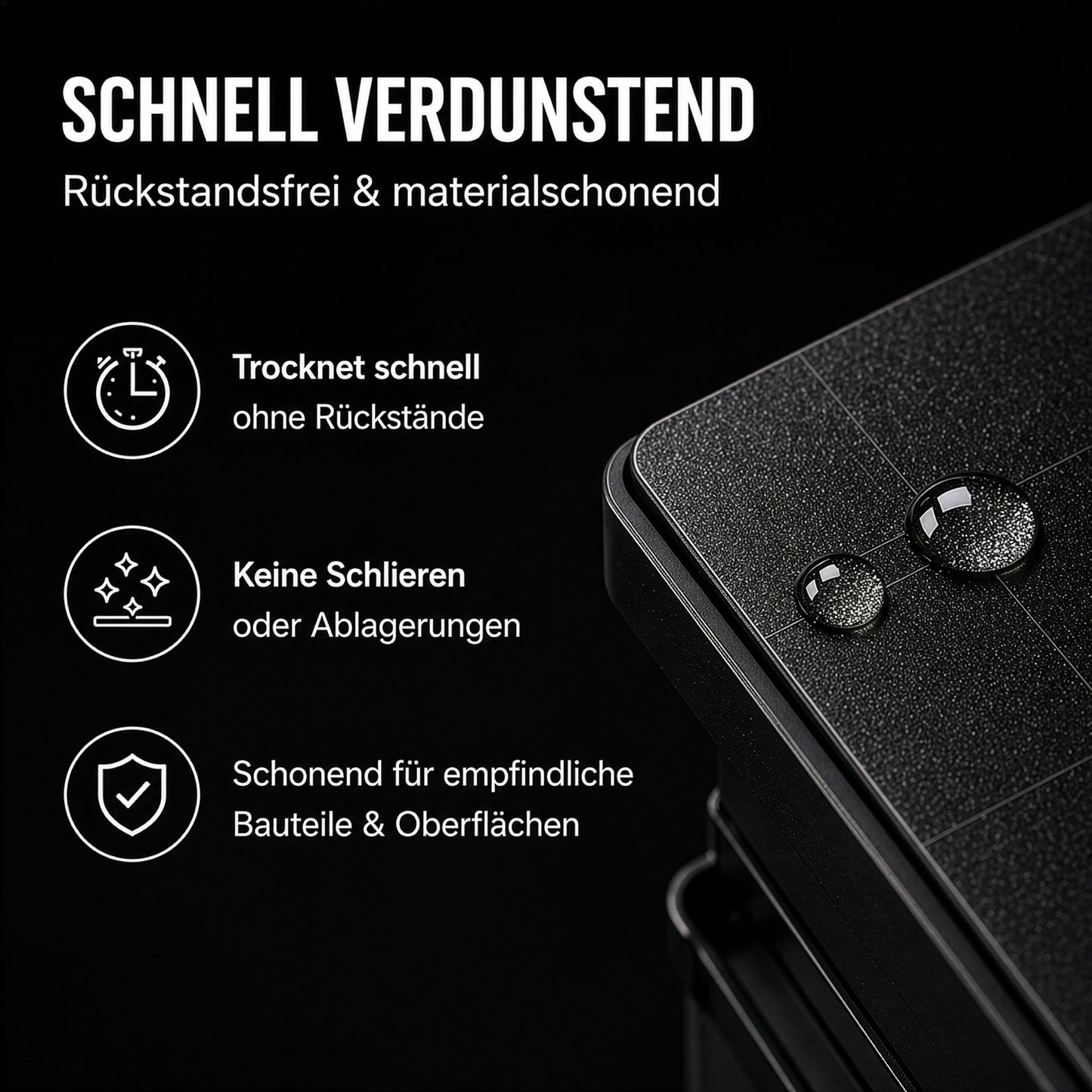 JUNALI® Isopropanol 99,9% Reinheit – Reinigungsmittel für 3D Drucker, Druckbett, Bauplatte & 3D Modelle