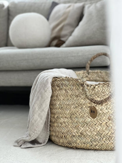 JenLiving® Aufbewahrungskorb LIV im Boho Style