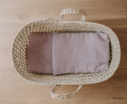 Puppenbettwäsche Pudertraum rosa