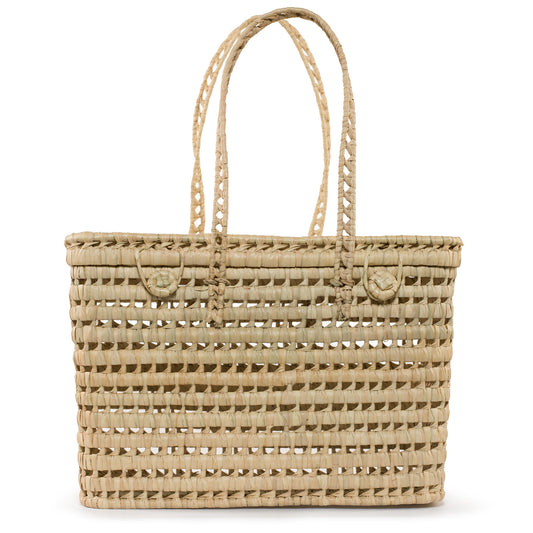 Aufbewahgungskorb aus Palmblatt CARLO - JenLiving